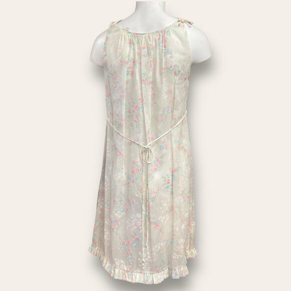 Vintage Barbizon Recollection Crepe nighty and robe small (size 4) - Picture 4 of 11